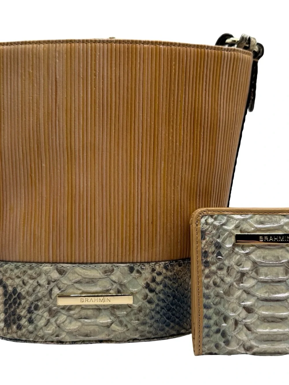 Brahmin Jane bifold wallet in Haven Roxanne